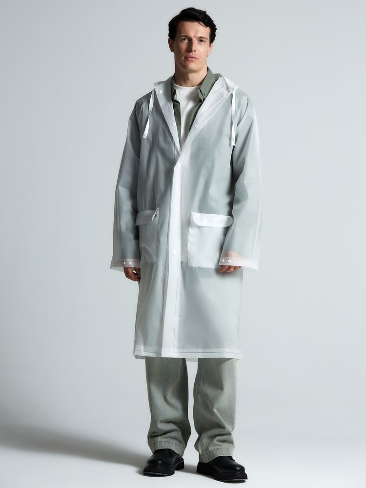 Дождевик RainDrop, белый / Миниатюра модельного (1000)