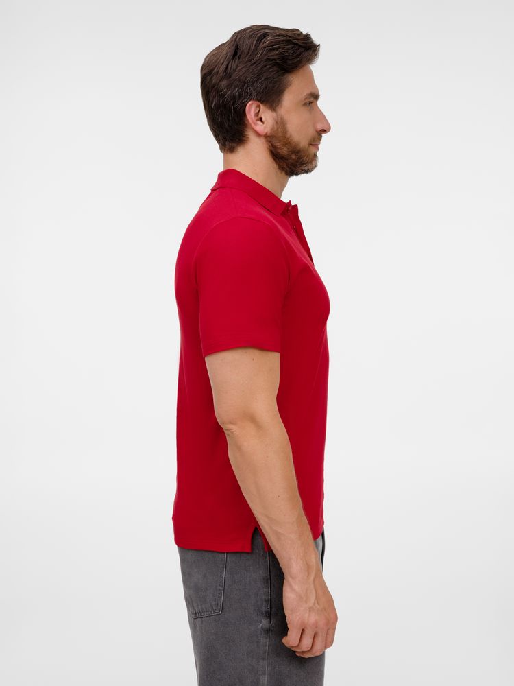 Рубашка поло унисекс Tervise, красная / Миниатюра модельного (1000)