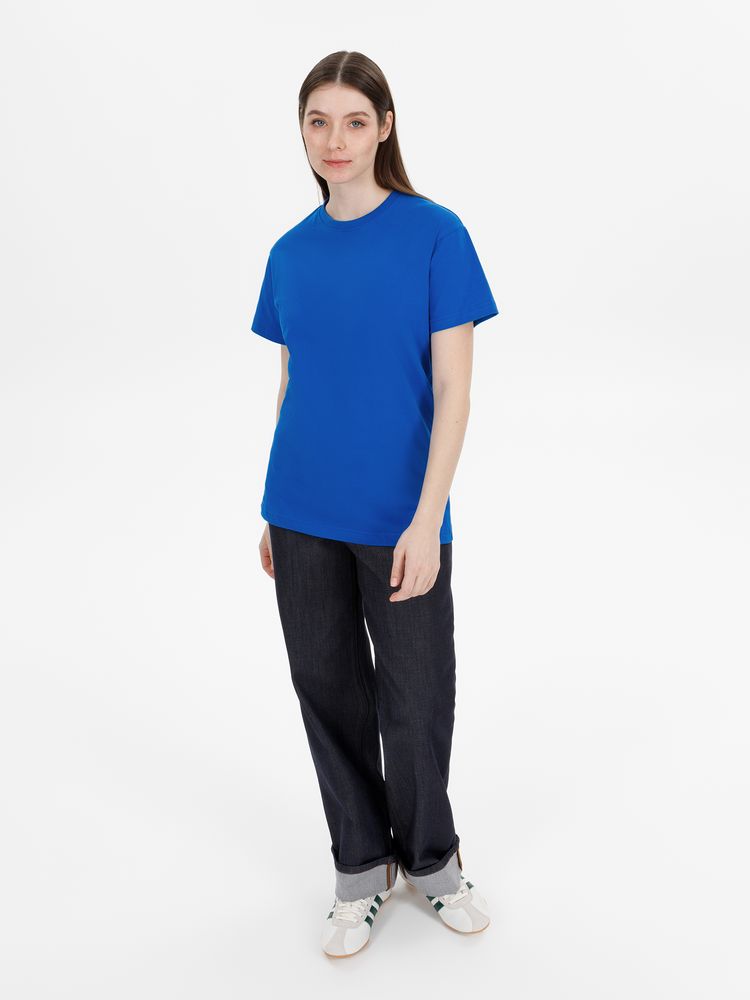 Футболка унисекс T-Bolka 180, ярко-синяя / Миниатюра модельного (1000)