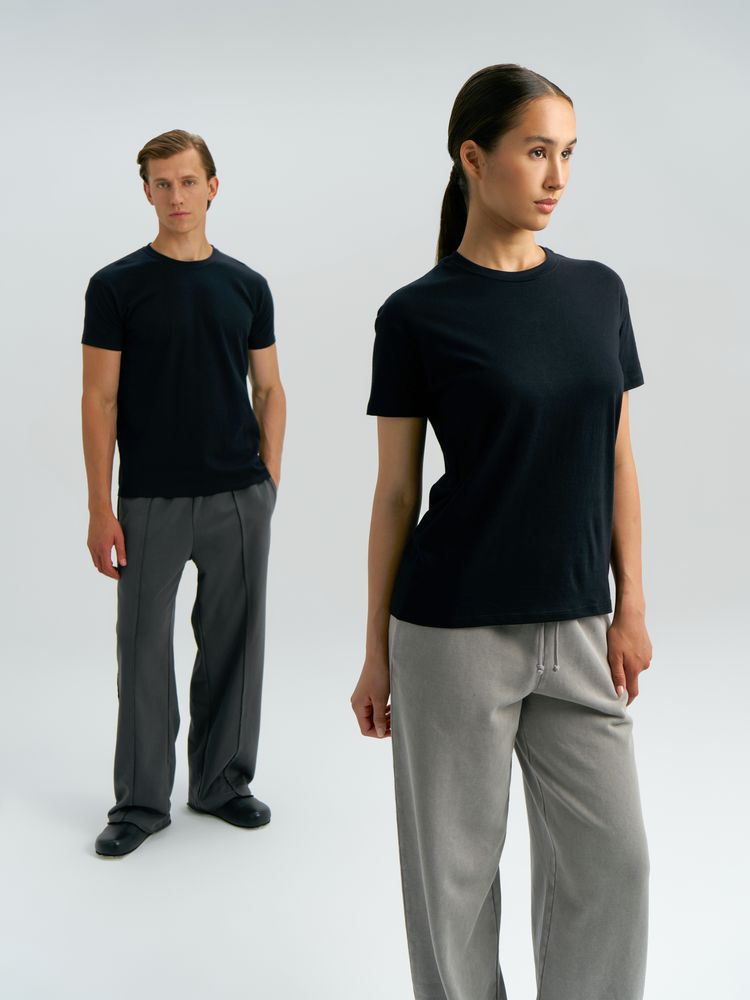 Футболка унисекс Regent 150, зеленая (изумрудная) / Миниатюра модельного (1000)