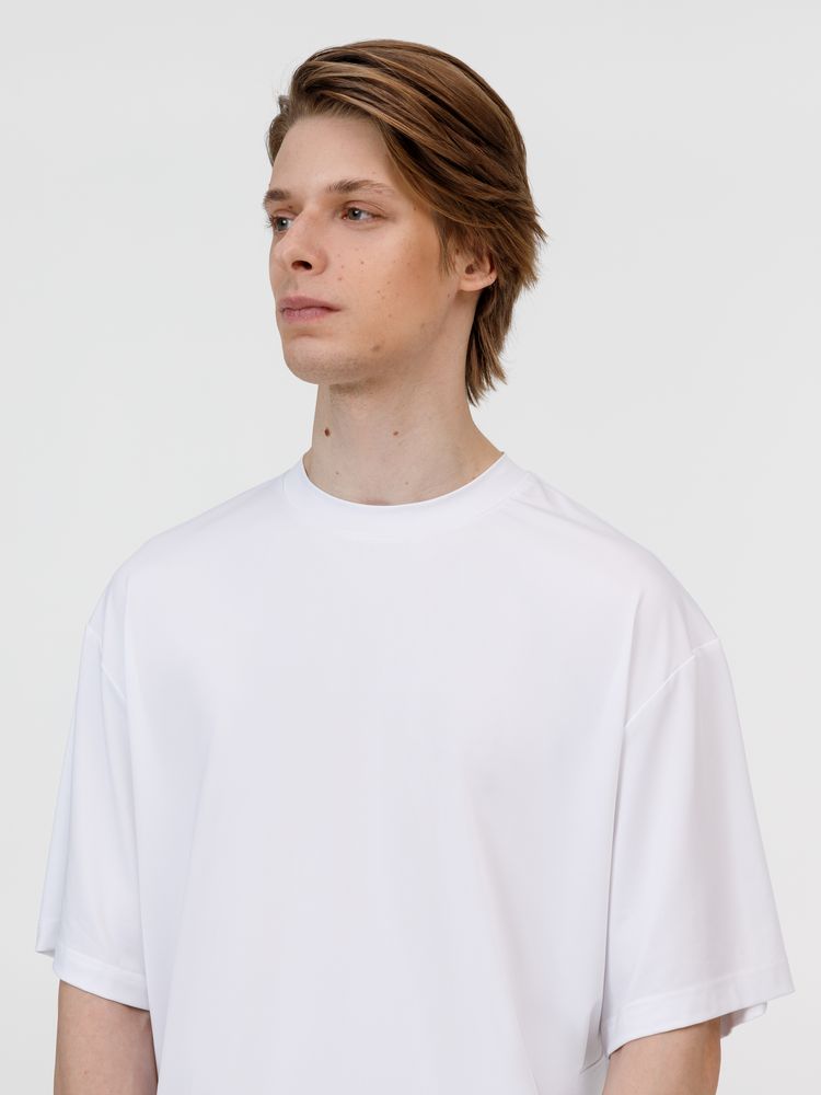 Футболка из бифлекса Morfiss, белая / Миниатюра модельного (1000)