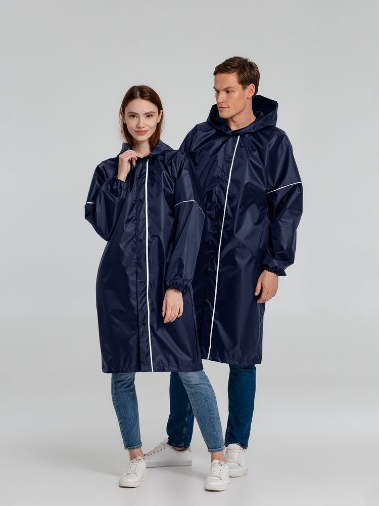 Дождевик со светоотражающими элементами Rainman Blink, синий / Миниатюра модельного (1000)