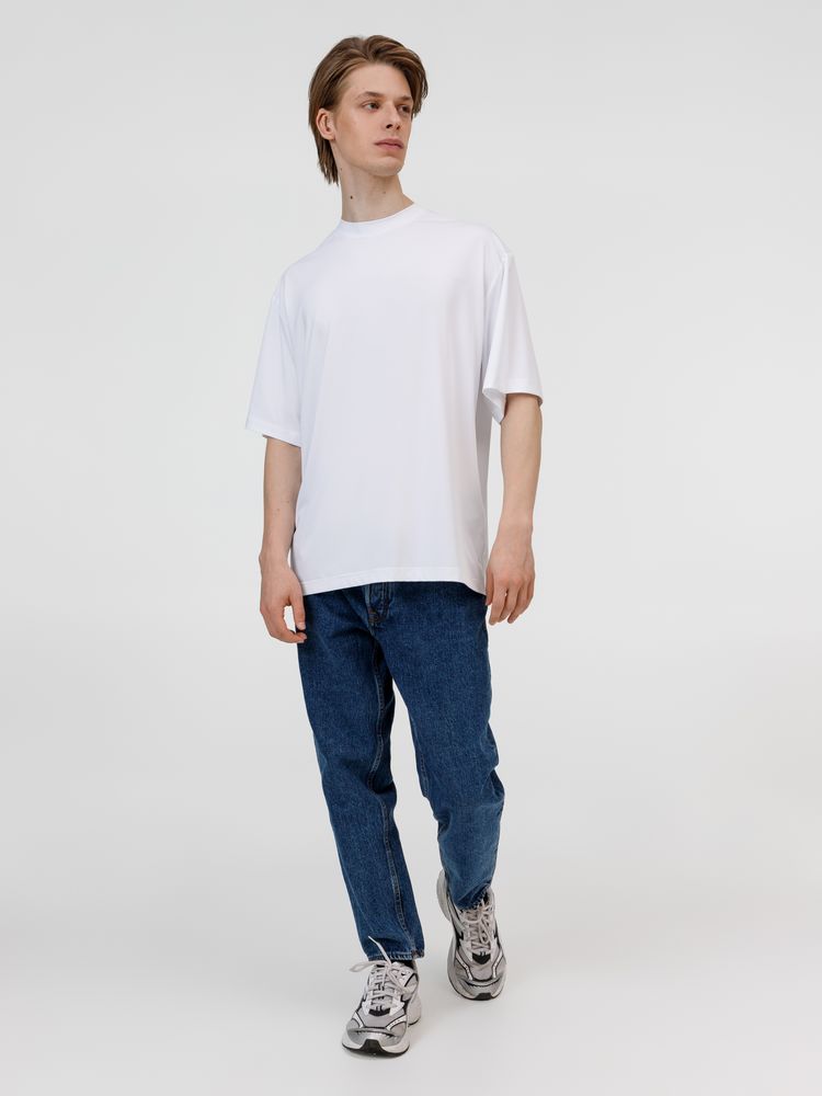 Футболка из бифлекса Morfiss, белая / Миниатюра модельного (1000)