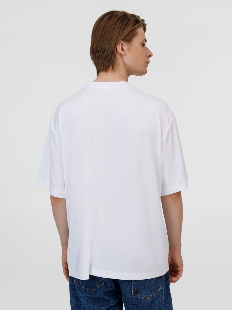 Футболка из бифлекса Morfiss, белая / Миниатюра модельного (1000)