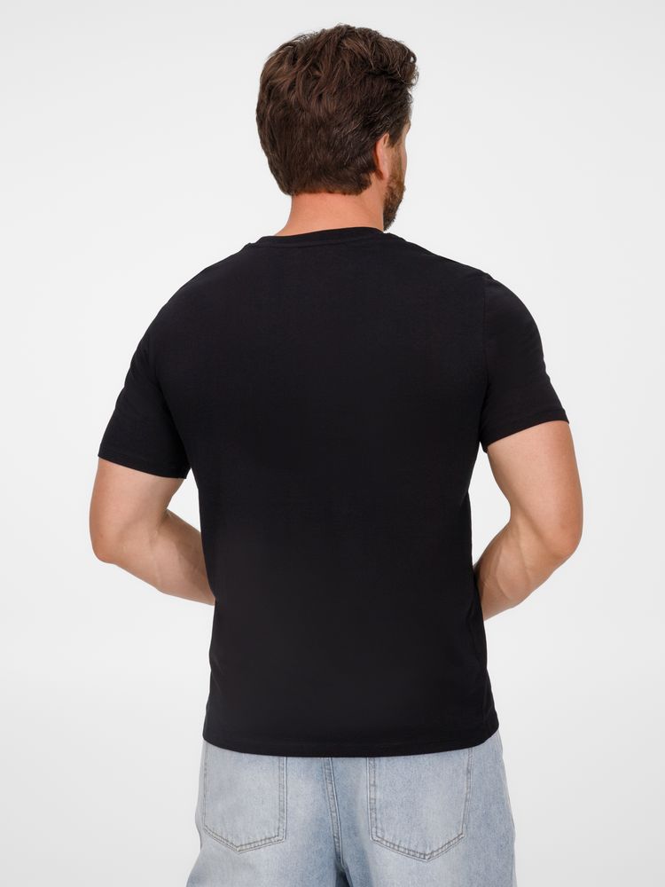 Футболка унисекс T-Bolka 180, черная / Миниатюра модельного (1000)