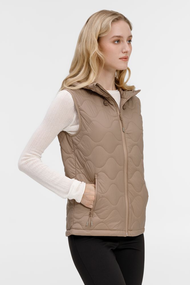 Жилет унисекс Tarnaby, бежевый / Миниатюра модельного (1000)