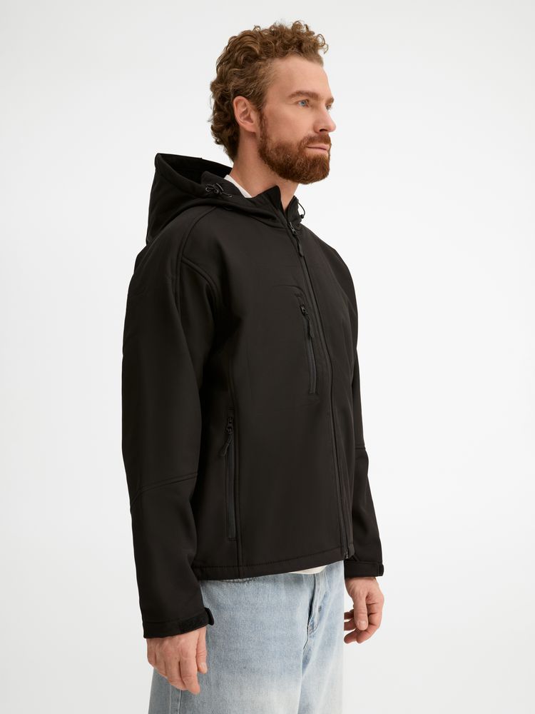 Куртка мужская с капюшоном Replay Men 340, черная / Миниатюра модельного (1000)