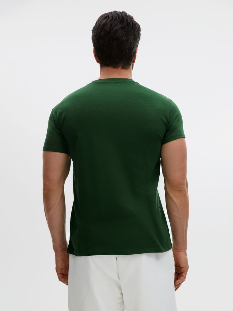 Футболка унисекс Regent 150, темно-зеленая / Миниатюра модельного (1000)