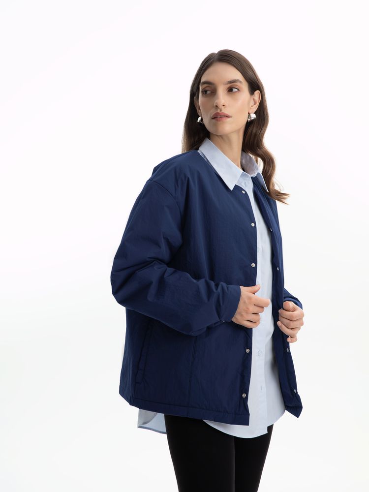 Куртка унисекс Veter, темно-синяя / Миниатюра имиджевого (1000)