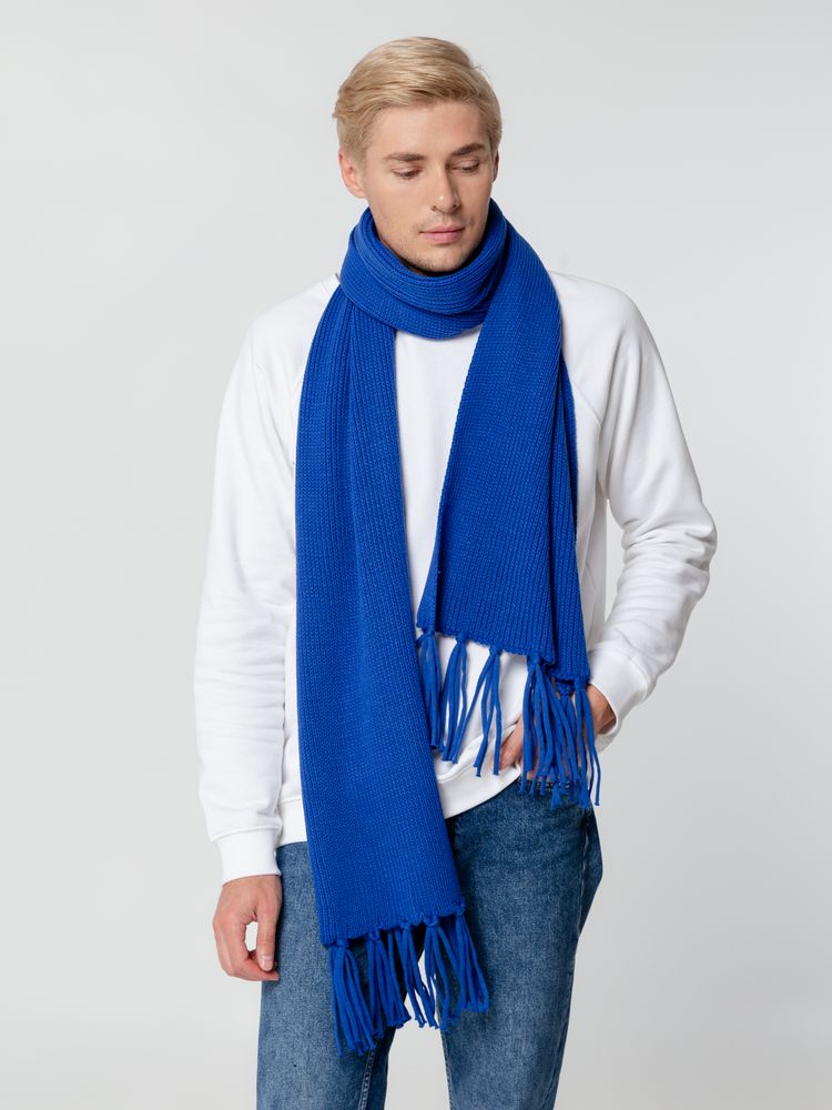 Шарф Flette, синий (василек) / Миниатюра WWW (1000)