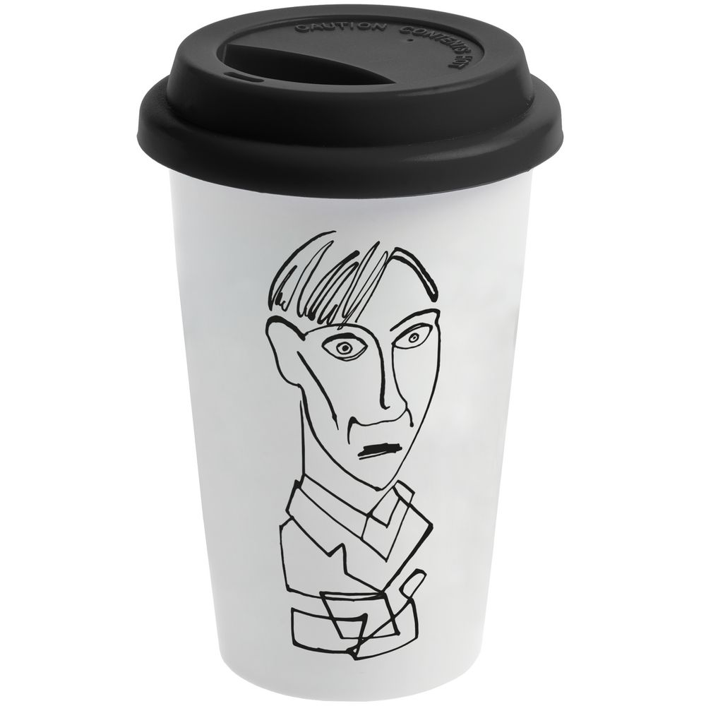 Кружка «Ветер в лицо», черная / Миниатюра WWW (1000)