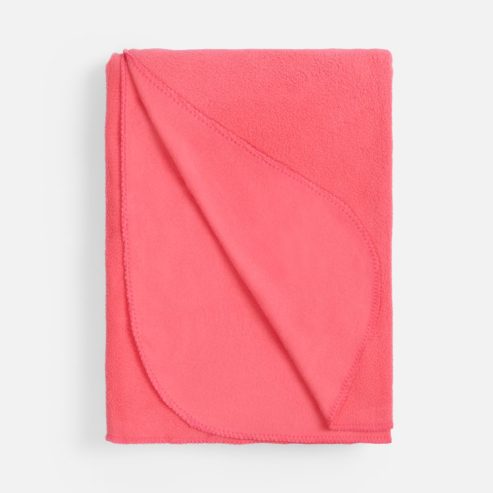 Флисовый плед Warm&Peace XL, розовый (коралловый) / Миниатюра WWW (1000)