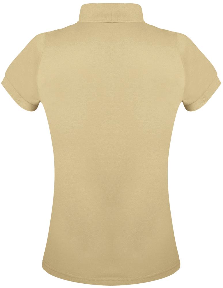Рубашка поло женская Prime Women 200 бежевая / Миниатюра WWW (1000)