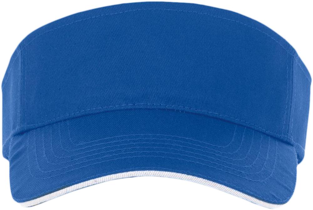 Козырек Ace, ярко-синий с белым / Миниатюра WWW (1000)