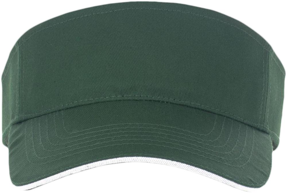 Козырек Ace, зеленый с белым / Миниатюра WWW (1000)