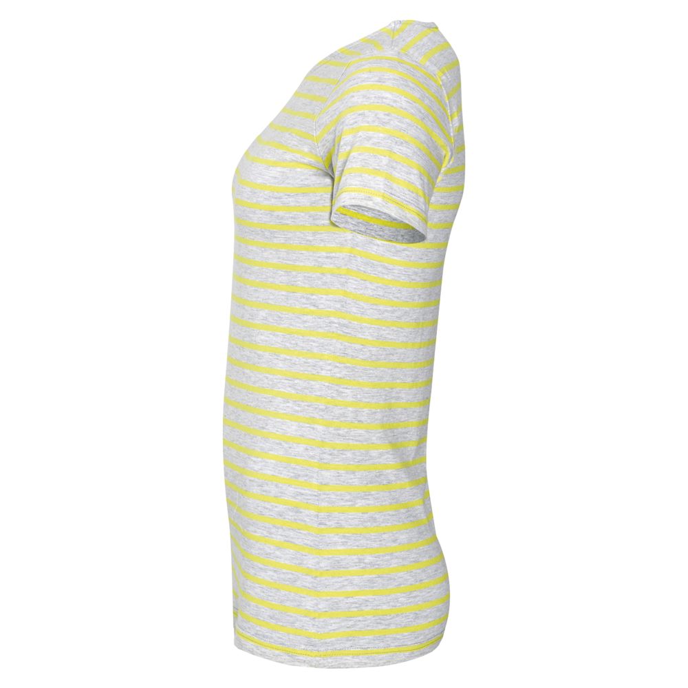 Футболка Miles Women серая с желтым / Миниатюра WWW (1000)