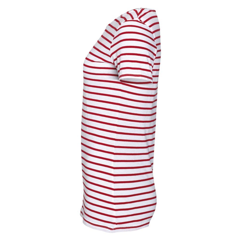 Футболка Miles Women белая с красным / Миниатюра WWW (1000)