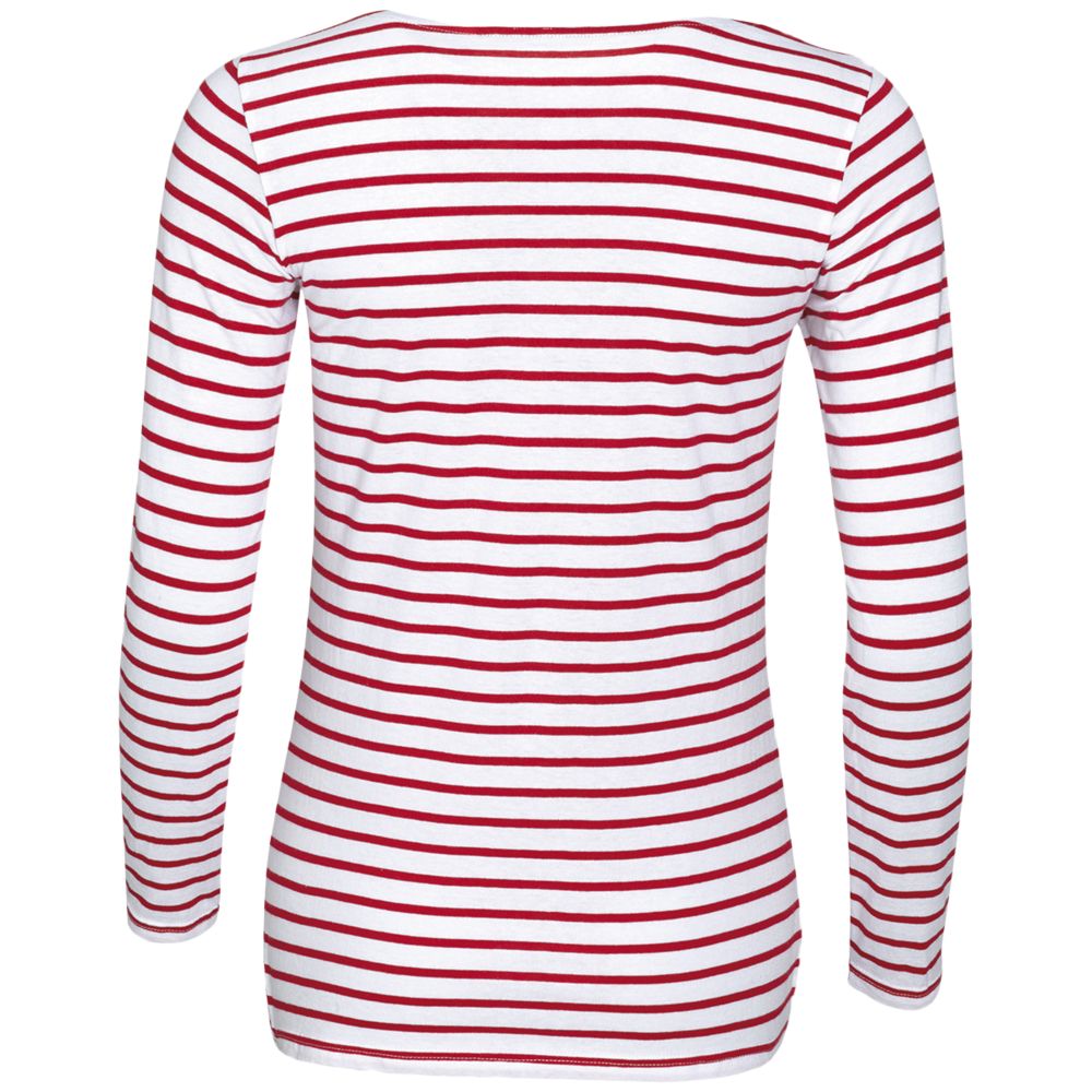 Футболка женская Marine Women, белая с красным / Миниатюра WWW (1000)