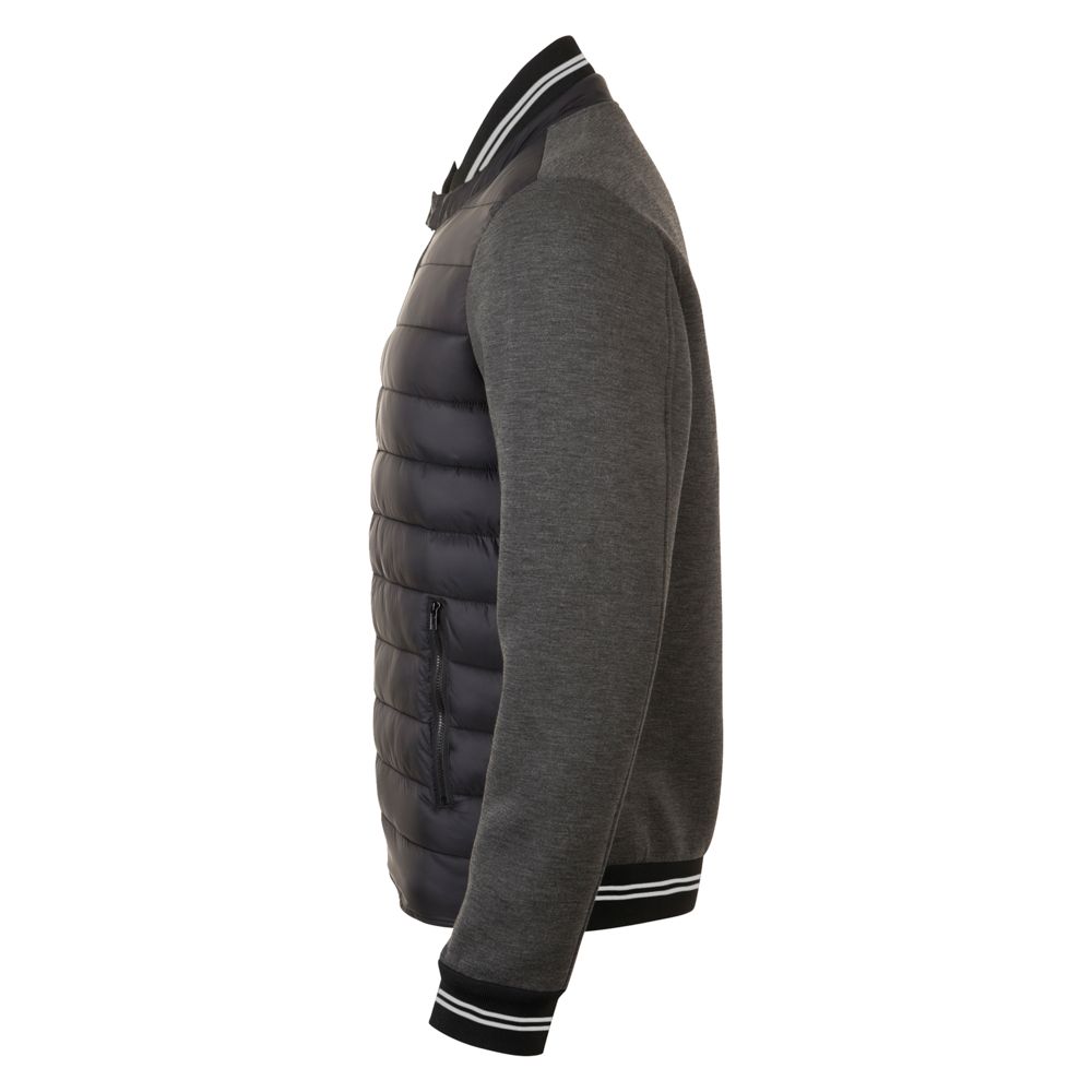 Куртка унисекс Volcano, черный меланж с черным / Миниатюра WWW (1000)