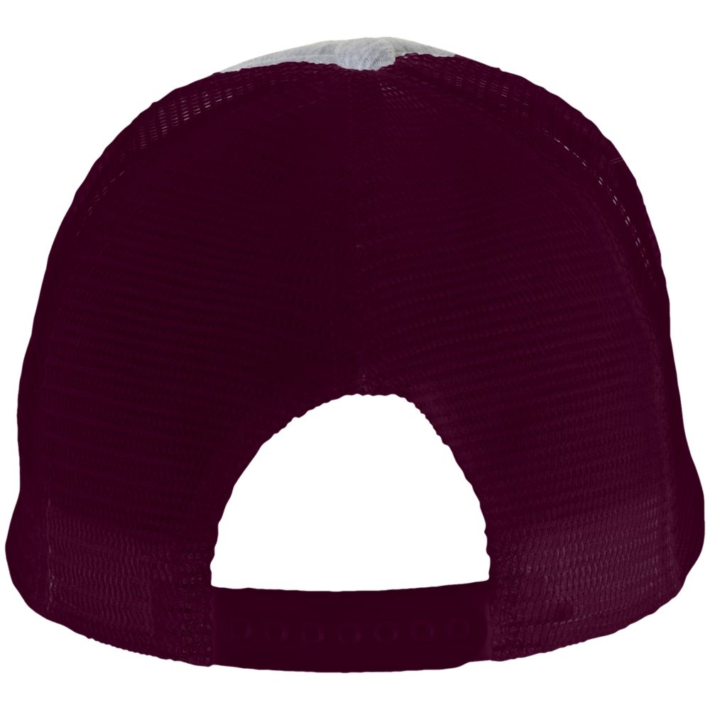 Бейсболка Dodge, серый меланж с бордовым / Миниатюра WWW (1000)