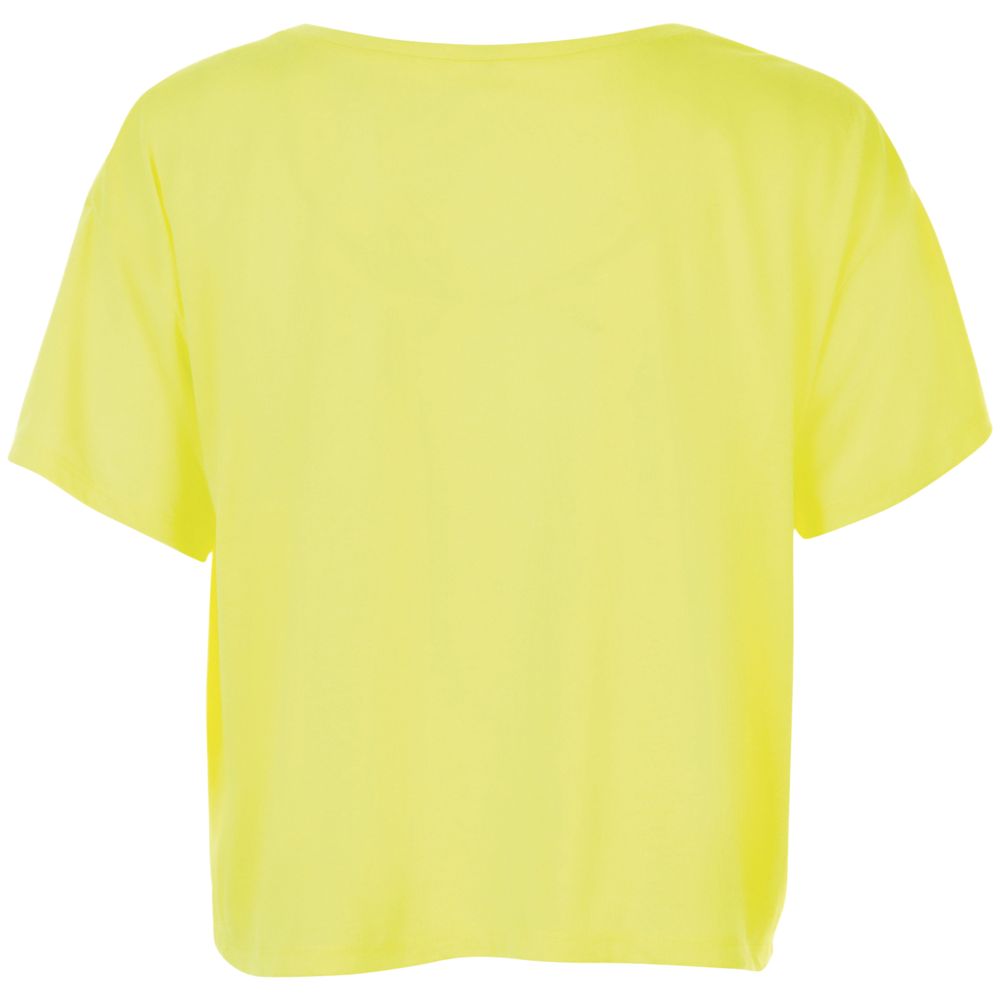 Футболка укороченная женская Maeva, желтый неон / Миниатюра WWW (1000)