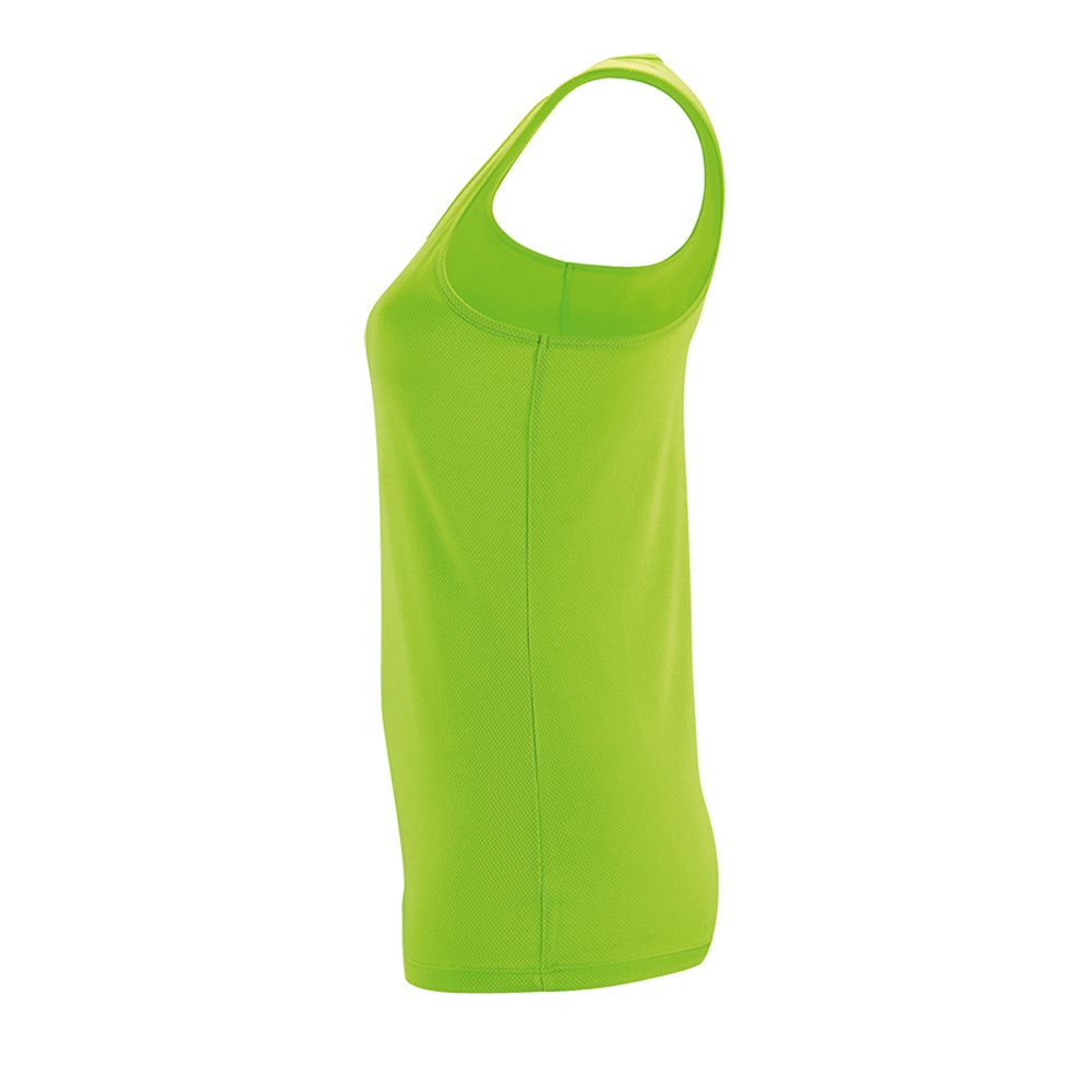 Майка женская Sporty TT Women, зеленый неон / Миниатюра WWW (1000)