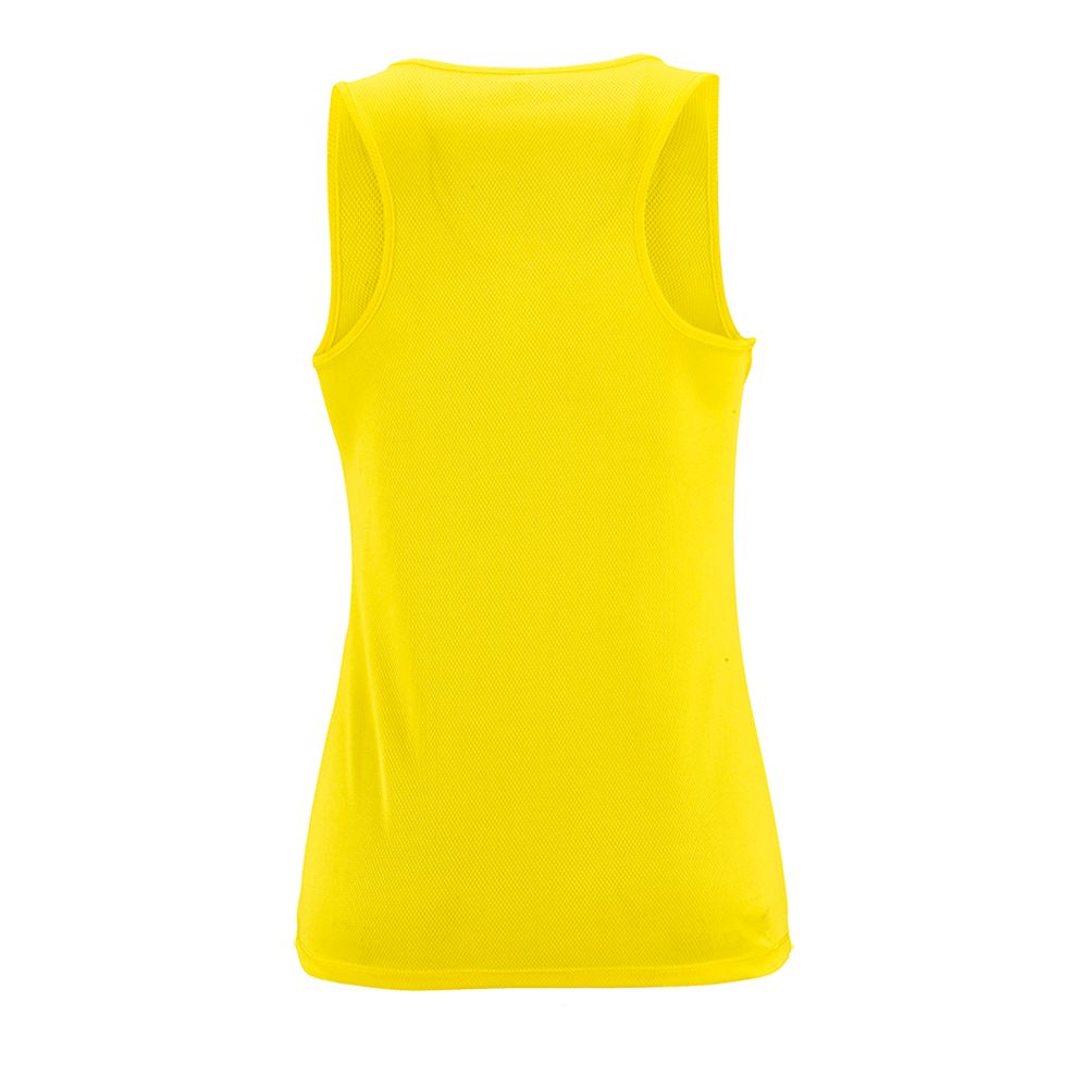 Майка женская Sporty TT Women, желтый неон / Миниатюра WWW (1000)