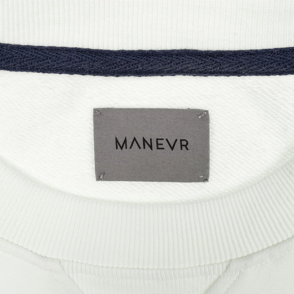 Свитшот унисекс Kosmos 1.0, молочно-белый / Миниатюра WWW (1000)