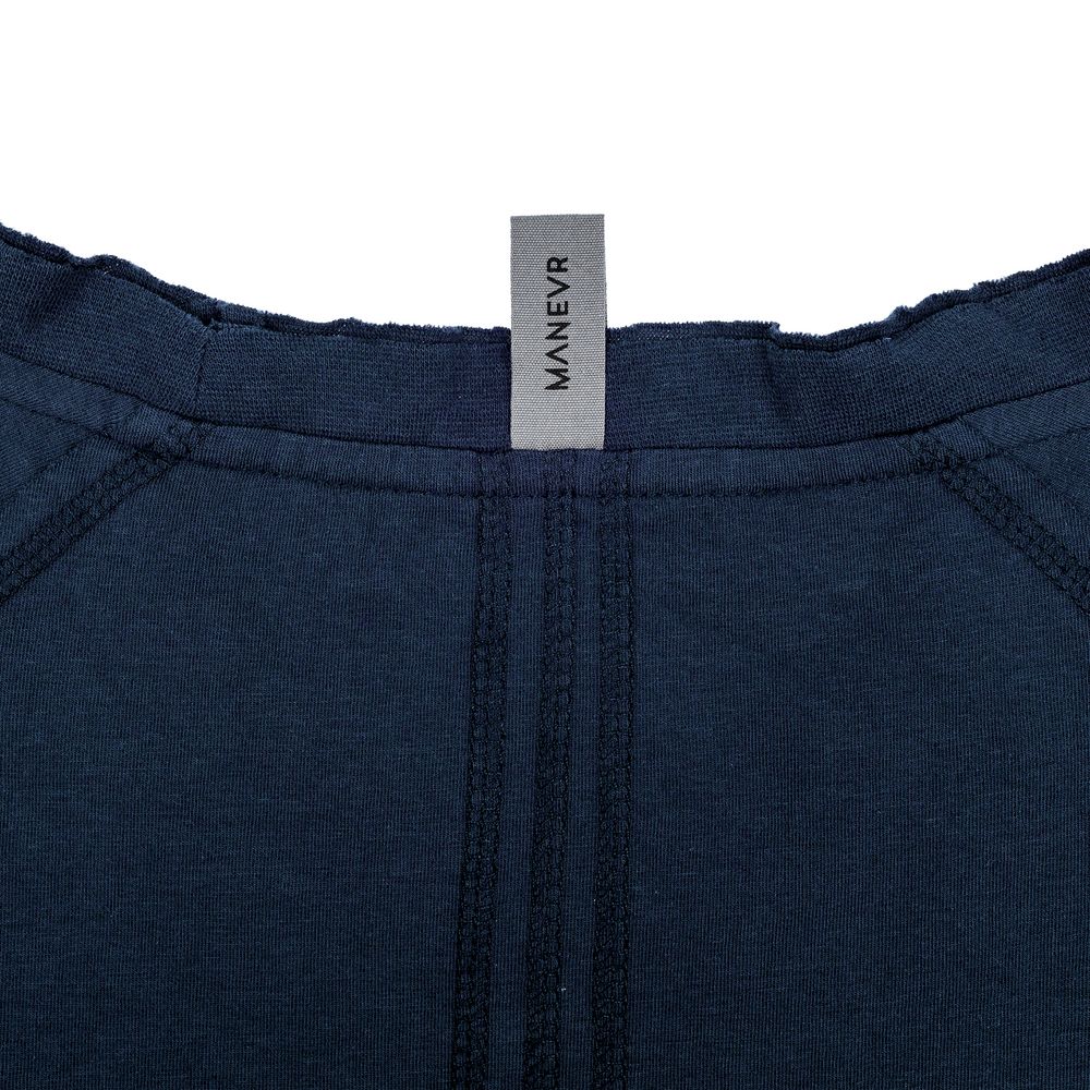 Футболка унисекс Vozduh 1.0, темно-синяя / Миниатюра WWW (1000)