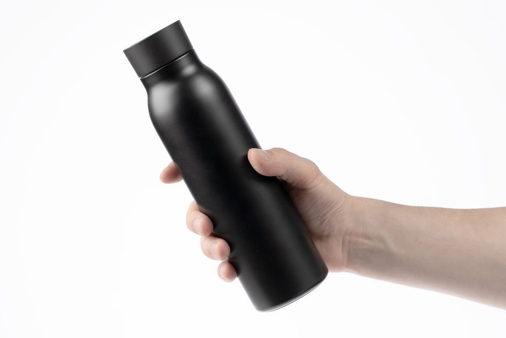 Умная термобутылка tellBottle ver. 3, черная / Миниатюра WWW (1000)