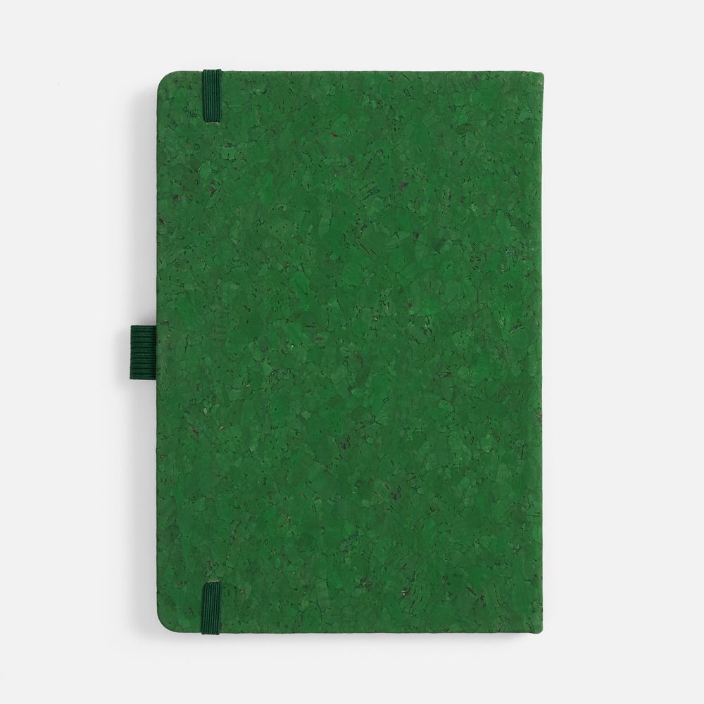 Блокнот Cork County, зеленый / Миниатюра WWW (1000)