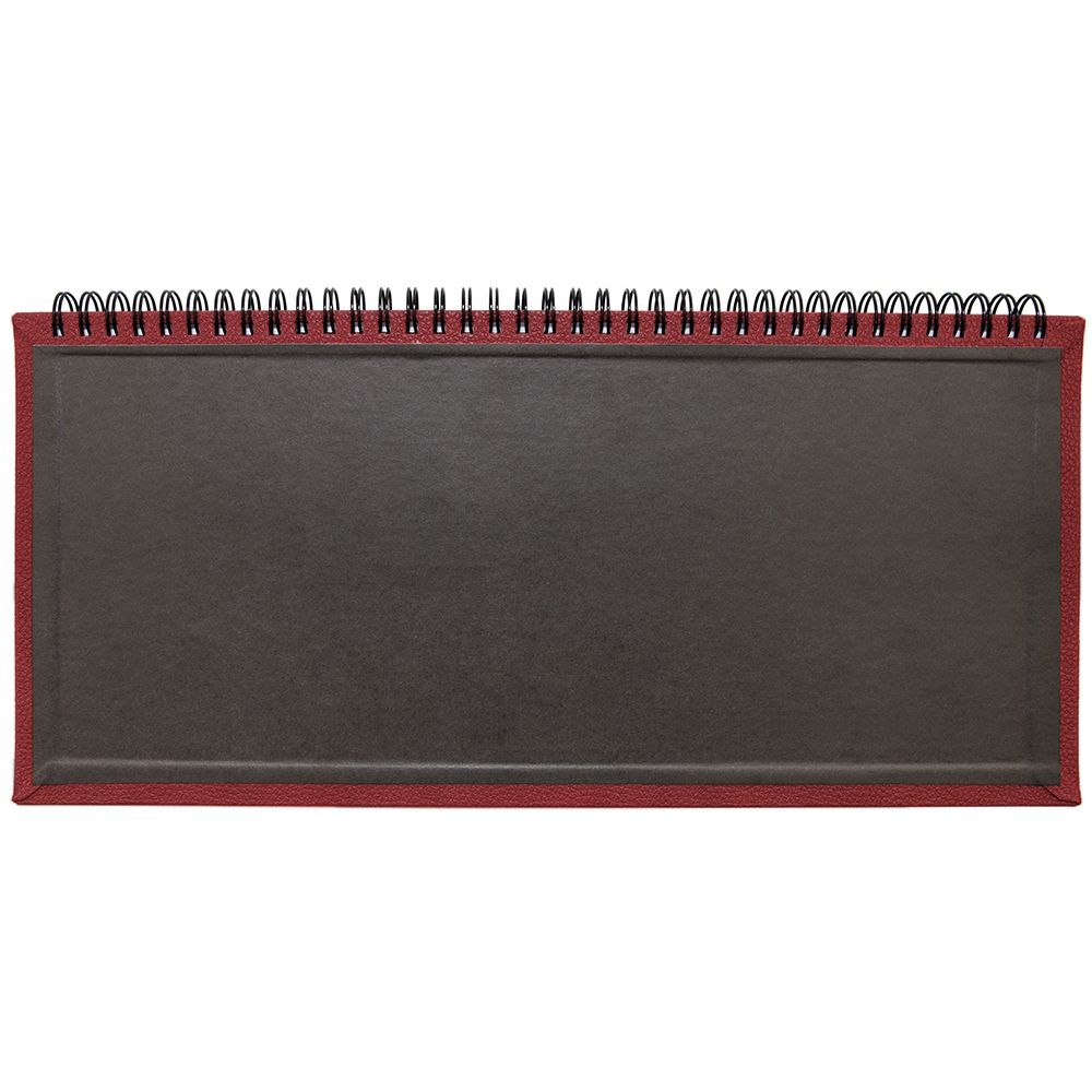 Планинг Sagrin, датированный, красный / Миниатюра WWW (1000)