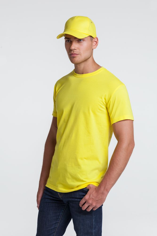 Футболка унисекс T-Bolka 160, желтая / Миниатюра WWW (1000)