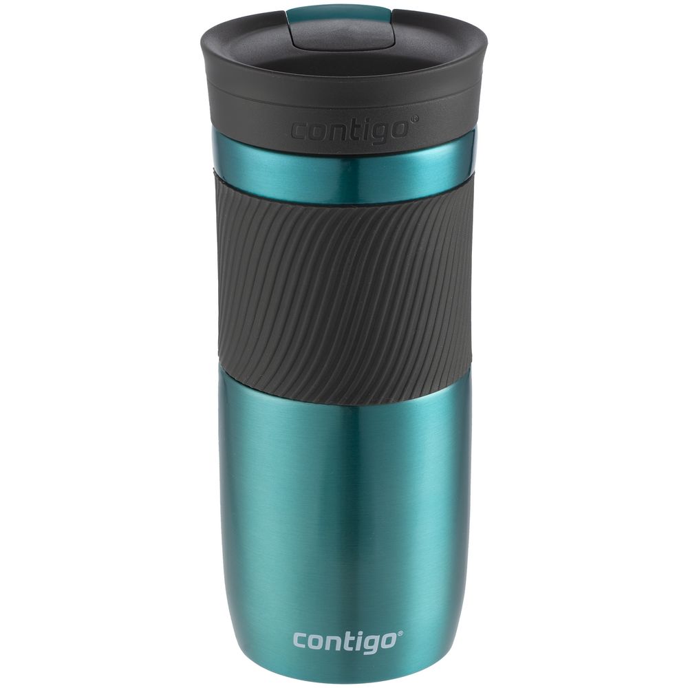 Термостакан Byron, вакуумный, герметичный, бирюзовый (морская волна) / Миниатюра WWW (1000)