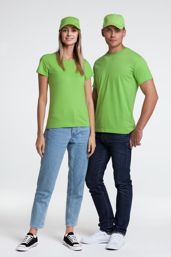 Футболка женская T-bolka Lady, зеленое яблоко / Миниатюра WWW (1000)