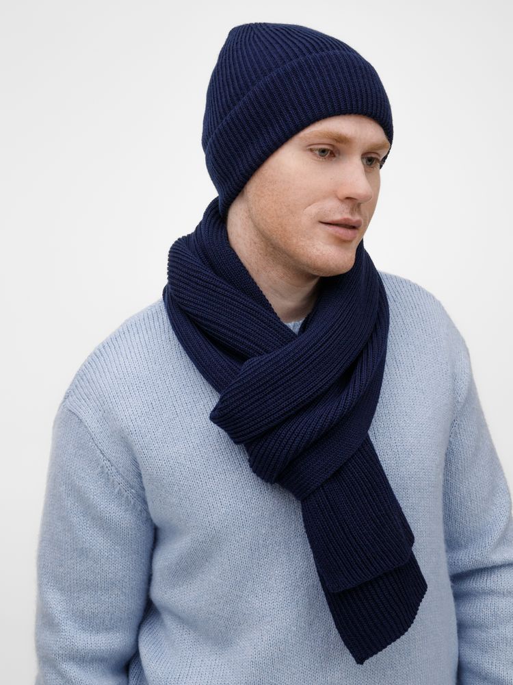 Шапка Nobilis Mono, темно-синяя / Миниатюра WWW (1000)