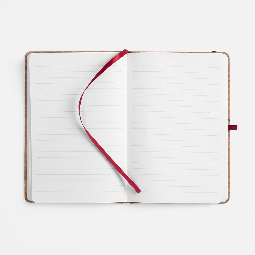 Блокнот Corkfolio, красный / Миниатюра WWW (1000)