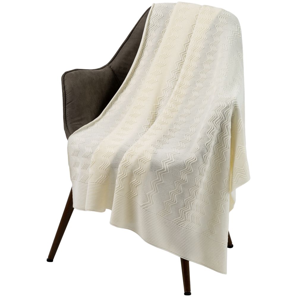 Плед Marea, молочно-белый / Миниатюра WWW (1000)