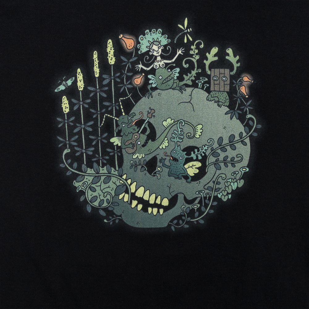 Футболка «Серенада», черная / Миниатюра WWW (1000)