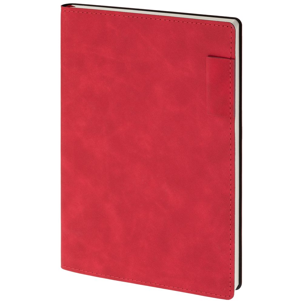 Ежедневник Lable Touch, недатированный, красный / Миниатюра WWW (1000)