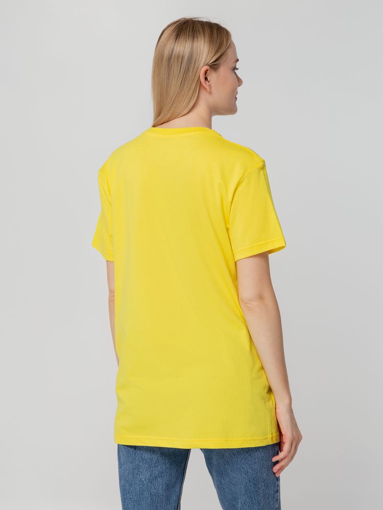 Футболка унисекс T-bolka 140, желтая / Миниатюра WWW (1000)