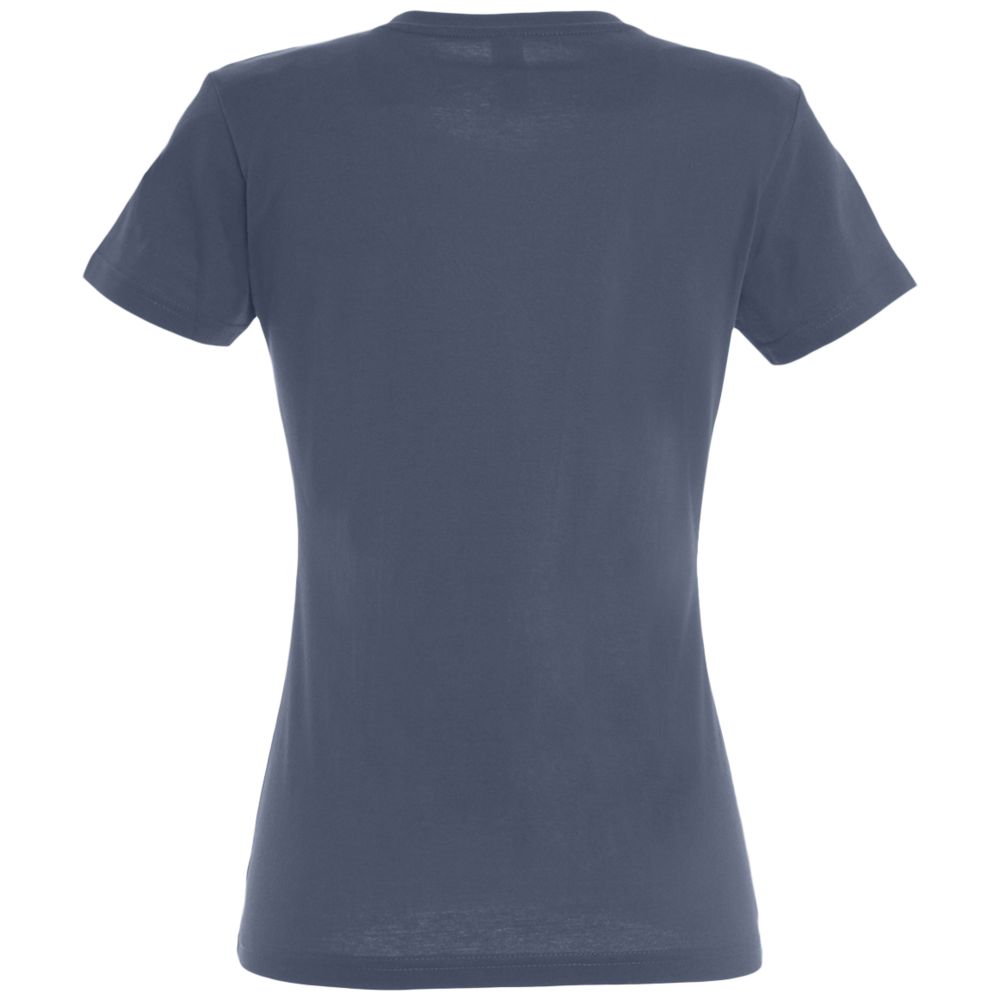 Футболка женская Imperial Women 190, синяя (джинс) / Миниатюра WWW (1000)