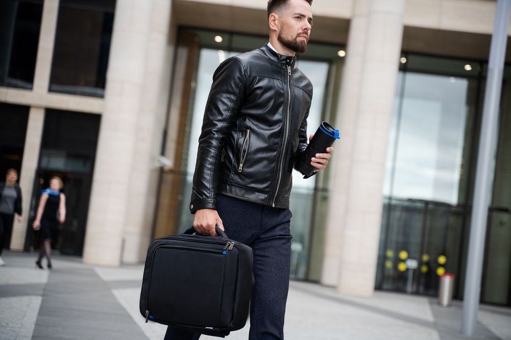 Рюкзак 2 в 1 onBoard, черный / Миниатюра WWW (1000)