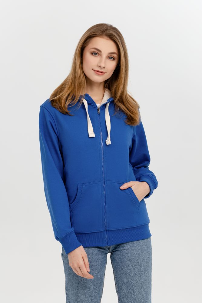 Толстовка на молнии Kulonga Sherpa, ярко-синяя / Миниатюра WWW (1000)