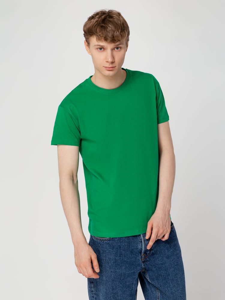 Футболка унисекс Regent 150, зеленая (изумрудная) / Миниатюра модельного (1000)