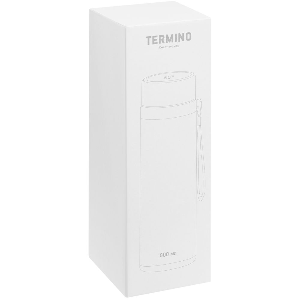 Смарт-термос с ситечком Termino, белый / Миниатюра (упак) (1000)