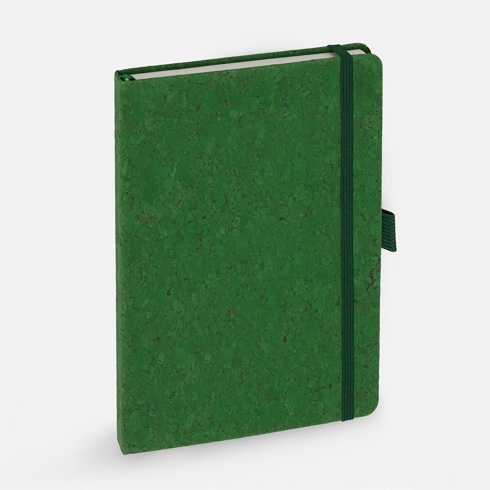 Блокнот Cork County, зеленый / Миниатюра WWW (1000)