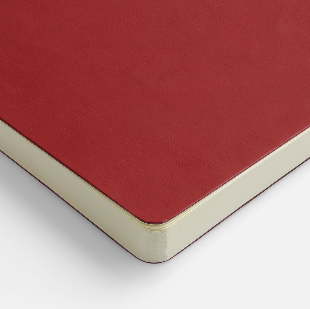 Бизнес-блокнот Megapolis Flex, бордовый / Миниатюра WWW (1000)