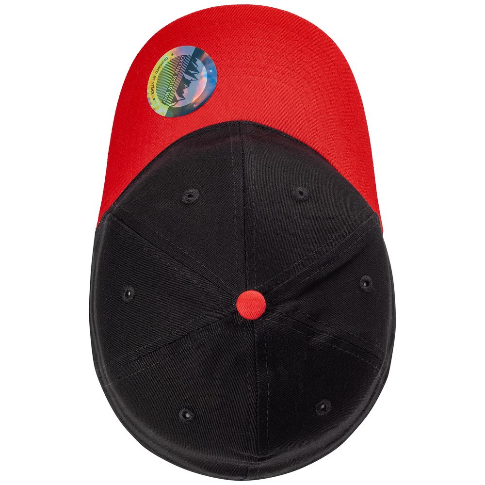 Бейсболка Ben Loyal, черная с красным / Миниатюра WWW (1000)