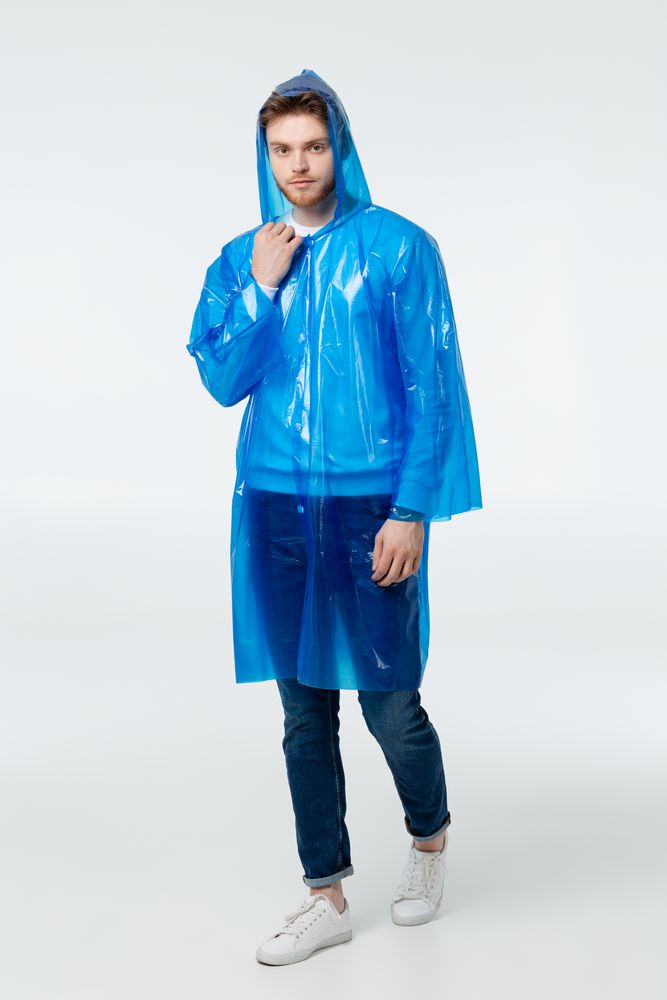 Дождевик-плащ BrightWay, синий / Миниатюра WWW (1000)